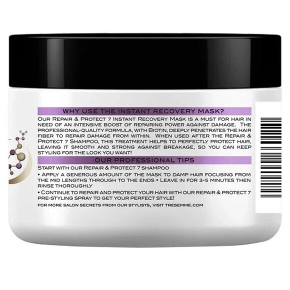 TRESemmé Instant Recovery Mask Repair & Protect 7 (9.17 oz) - Picture 2 of 2